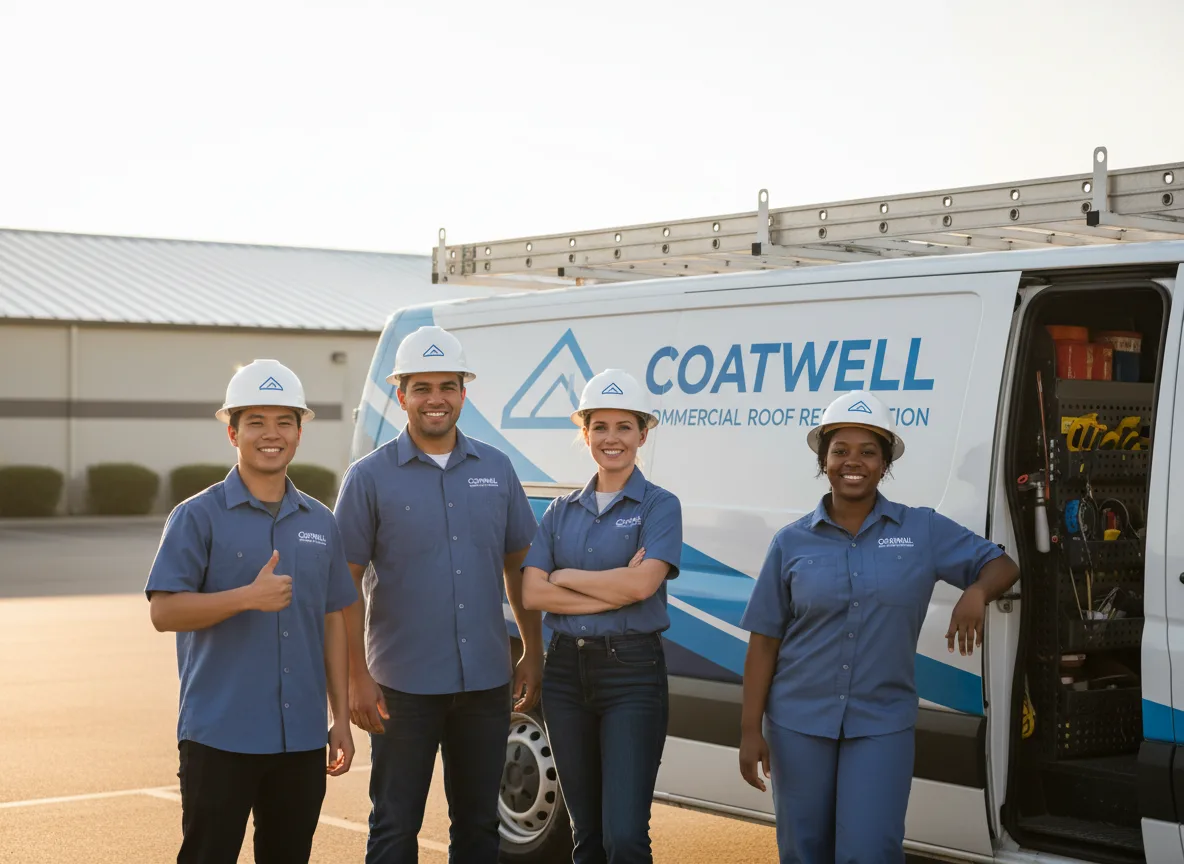 Commercial roof coating company in Charenton, LA